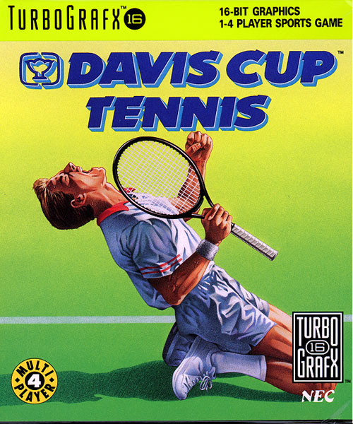 Davis Cup Tennis (USA) Box Scan
